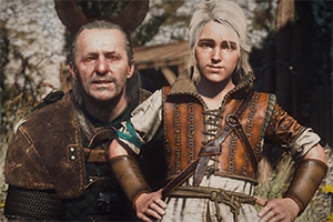 mark hamill as vesemir in the witcher