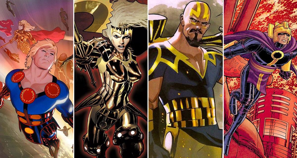 The Eternals New Set Photos Reveal 1st Intriguing Look at Kingo And Sprite