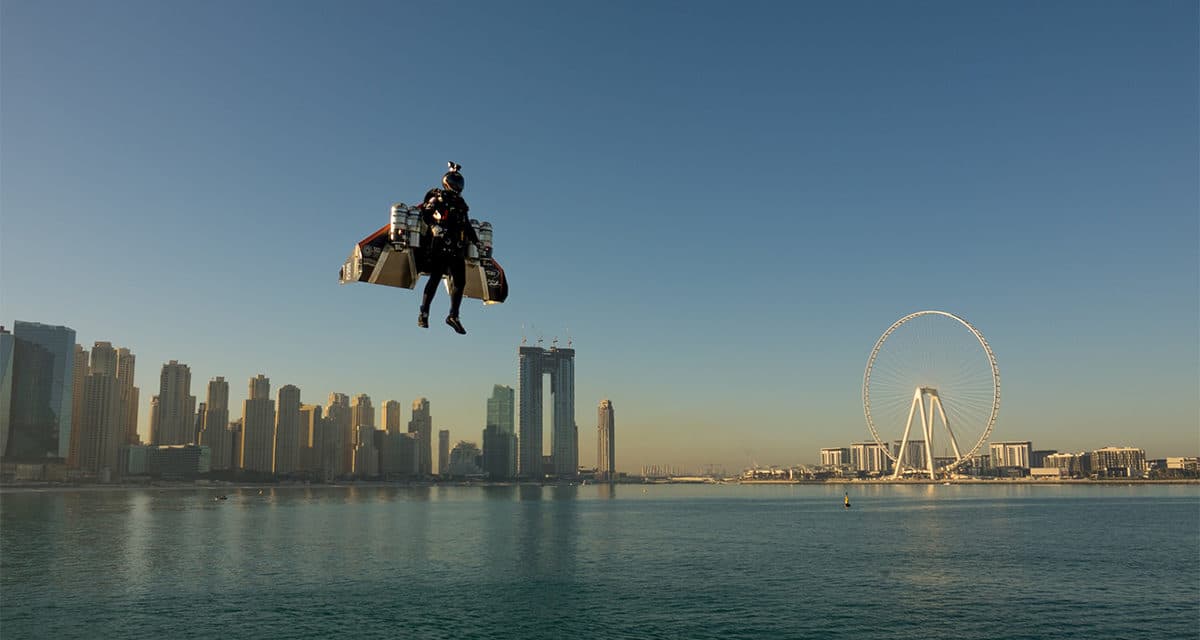 Jetman Dubai Introduces Real-Life Iron Man Flight Suit