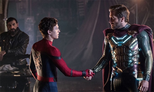 mysterio and peter parker