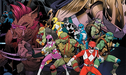 Mighty Morphin’ Power Rangers/Teenage Mutant Ninja Turtles #3 Review