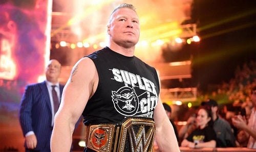 WWE Brock Lesnar Vince McMahon