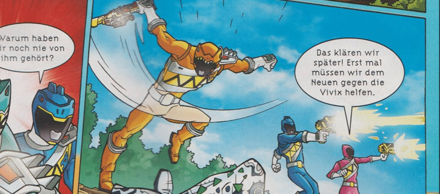 Previously Unknown Dino Charge Orange Ranger Uncovered in a German Magazine - The Illuminerdi