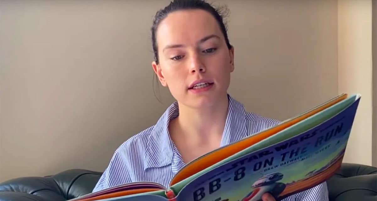 Daisy Ridley Reads A Star Wars Story As Part of Disney’s “Storytime With…”