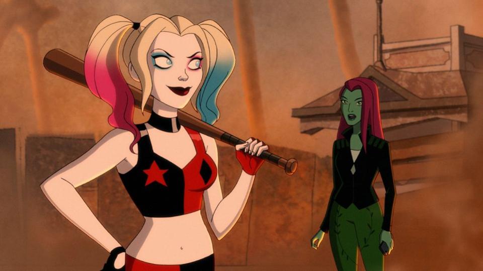 harley meets poison ivy