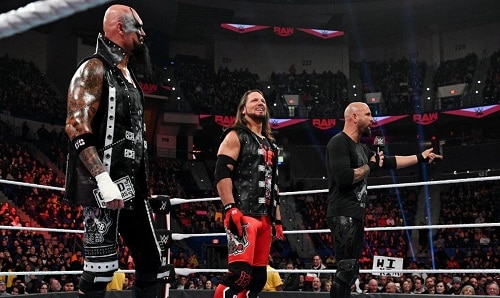WWE Gallows, Styles, Anderson