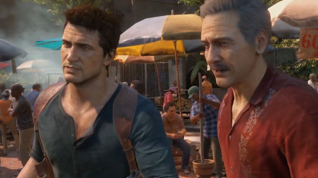 Uncharted 4 Drake and Sully