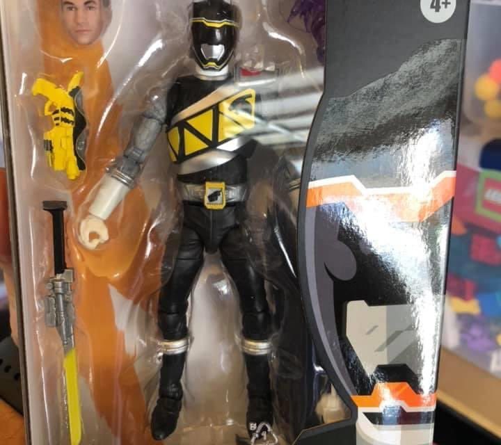 Lightning Collection Dino Charge Black Ranger Figure Found at Target