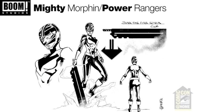 Power Rangers Reveals Time Force Black Ranger And More At Comic-Con At Home Panel