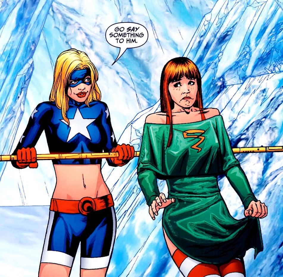 Stargirl and Cyclone DC Comics