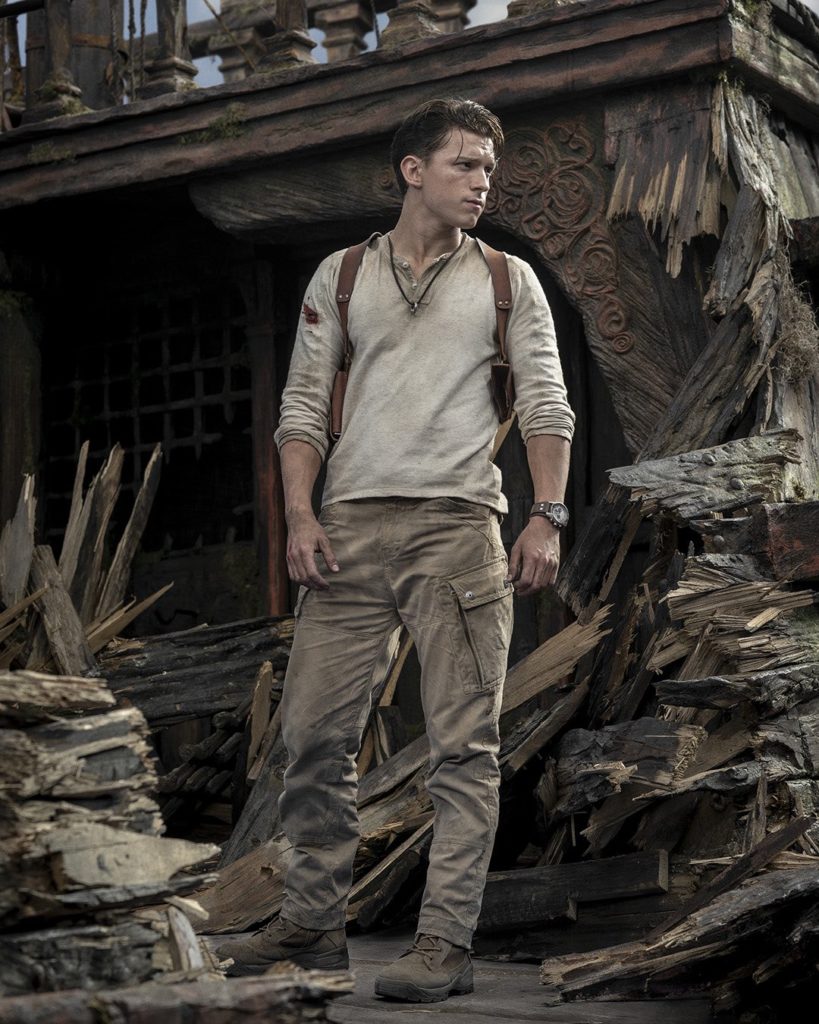 Uncharted Movie Tom Holland Nathan Drake Official