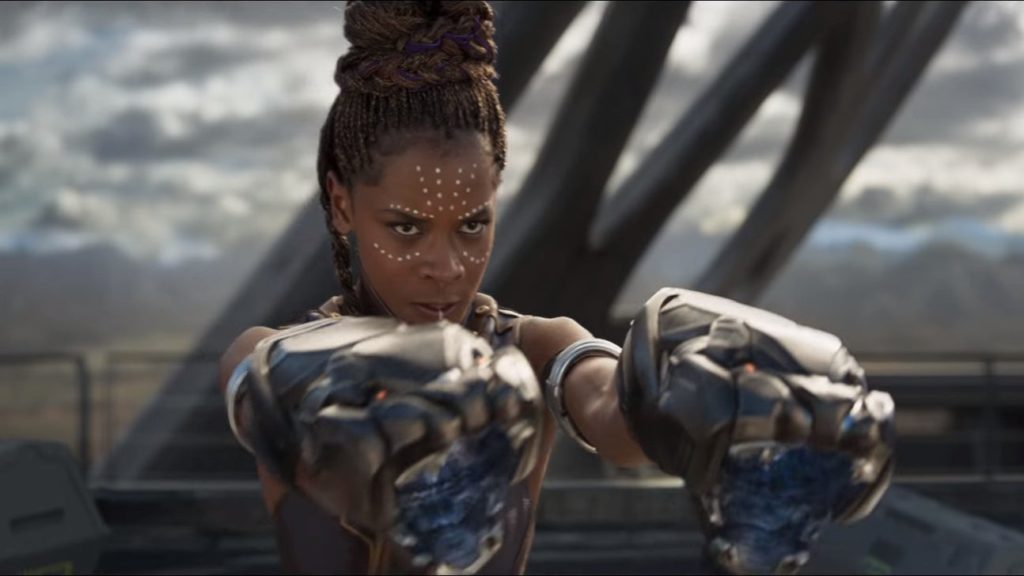 black panther - letitia wright