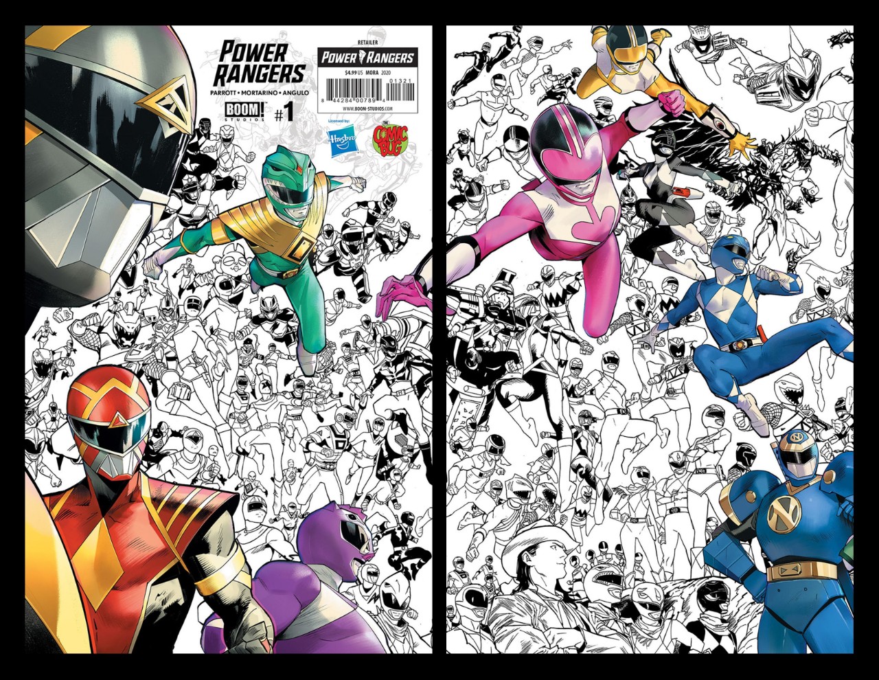 Power Rangers #1 The Comic Bug Exclusive Variant Cover Revealed