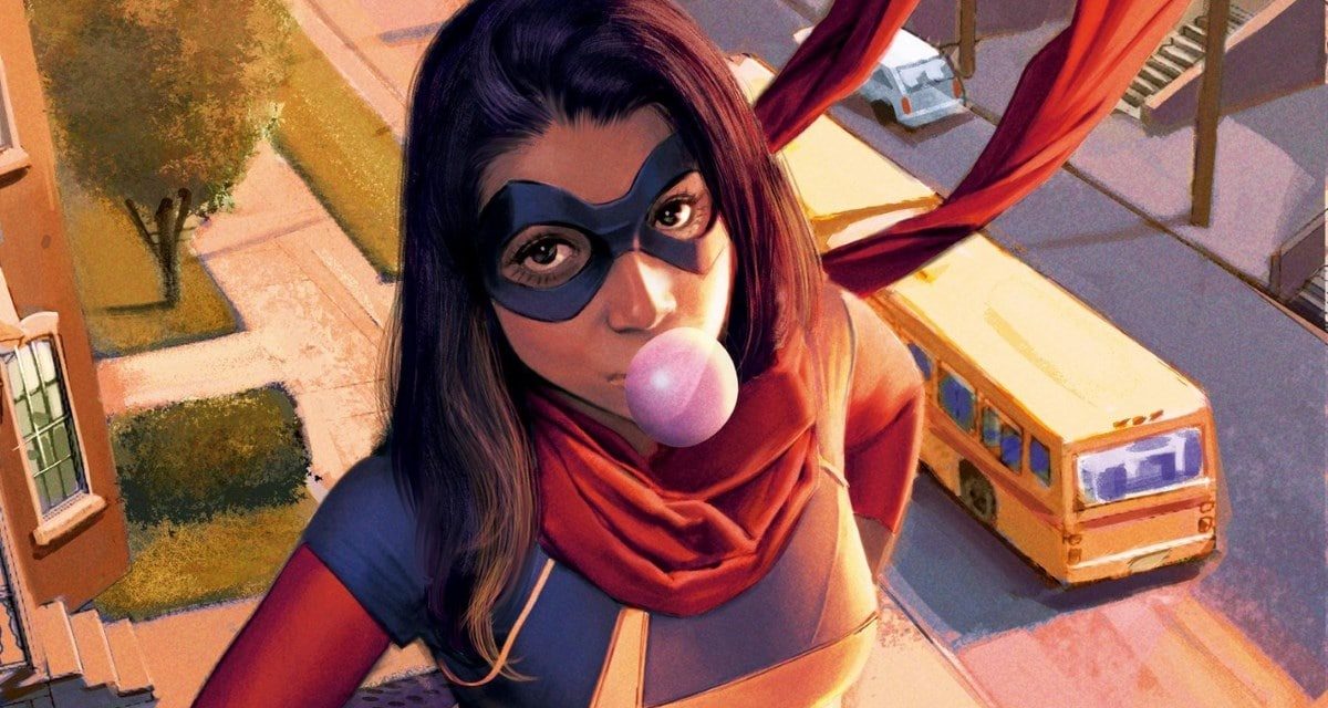 First Look at Iman Vellani as Ms. Marvel Released From Set