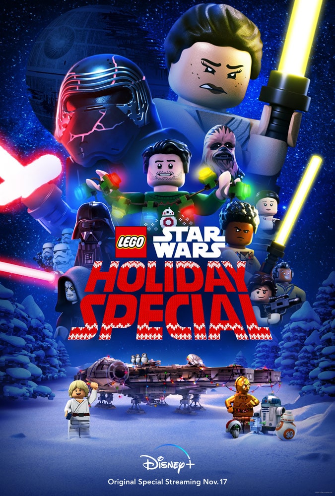 lego star wars holiday special trailer poster