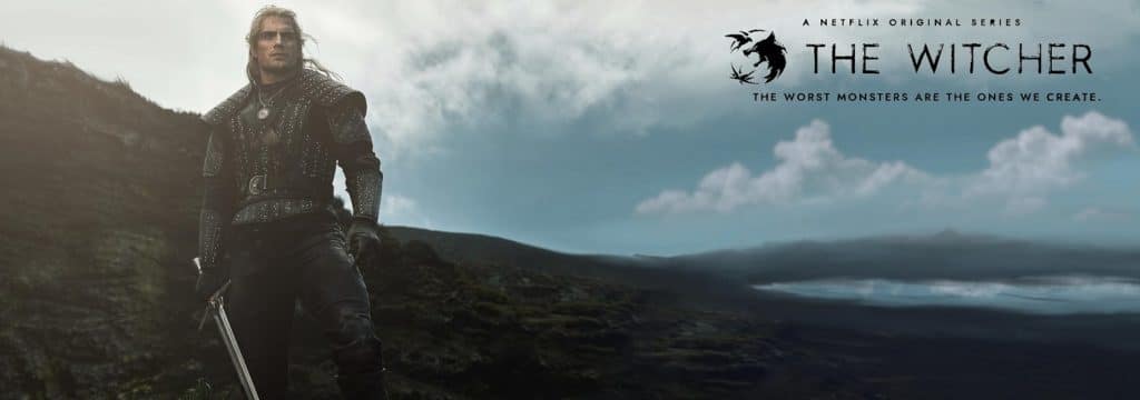 The Witcher promo banner