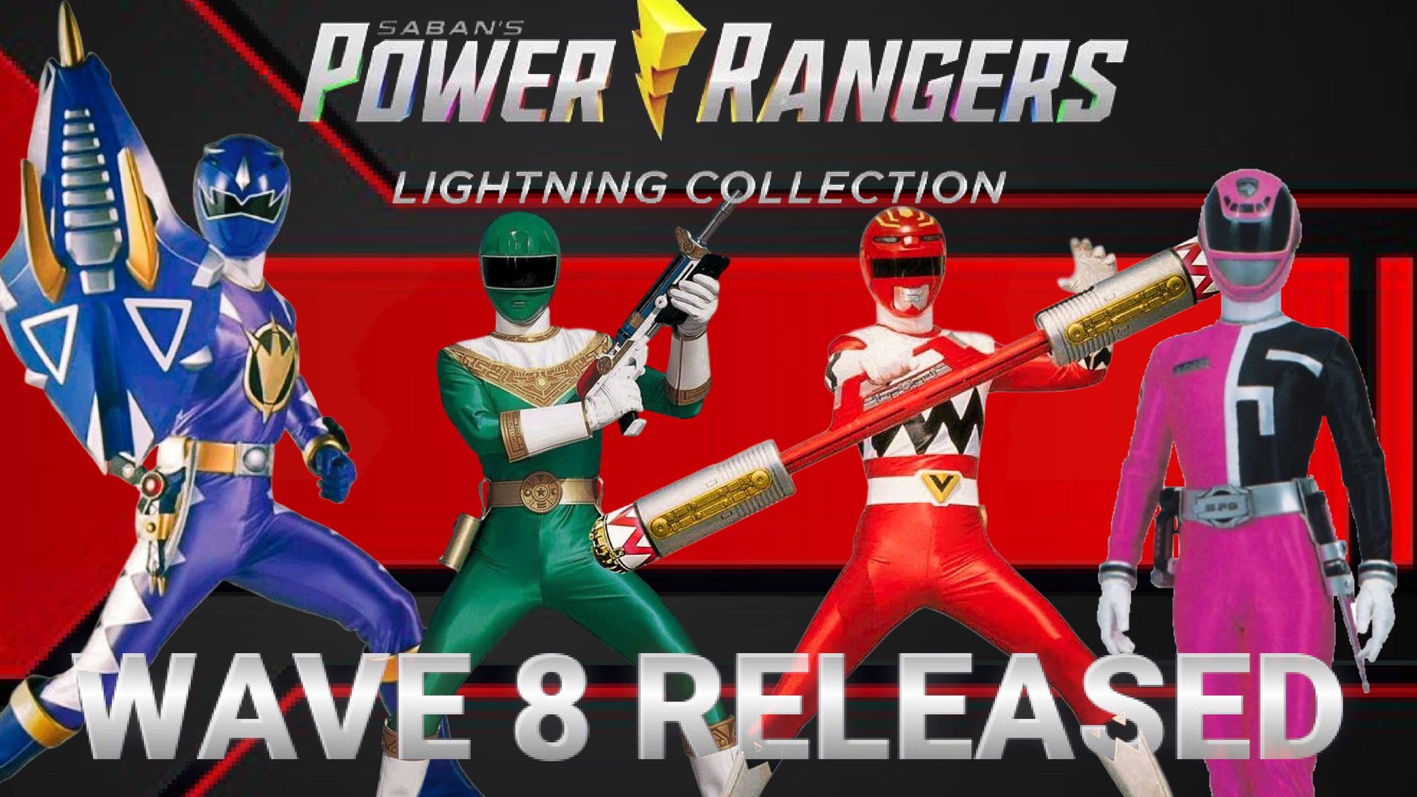 LIGHTNING JUST STRUCK! HASBRO’S POWER RANGERS LIGHTNING COLLECTION FIGURES WAVE 8 NOW AVAILABLE FOR PRE-ORDERS
