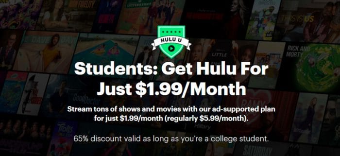 Hulu Offers College Students A Tempting $1.99 Monthly Subscription - The Illuminerdi