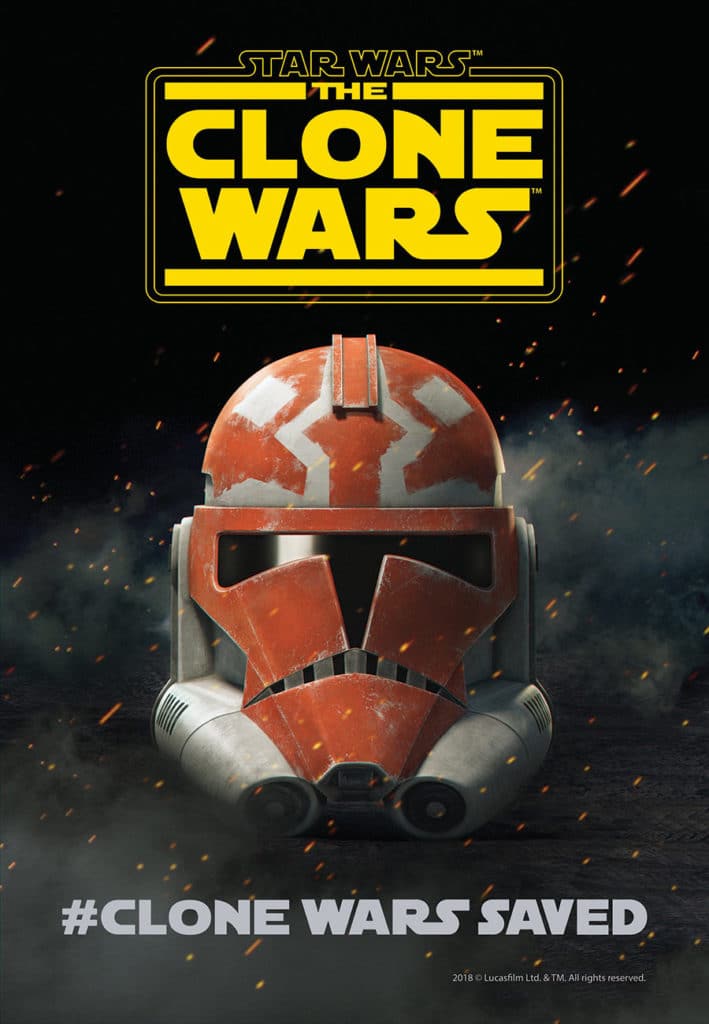 clone wars poster