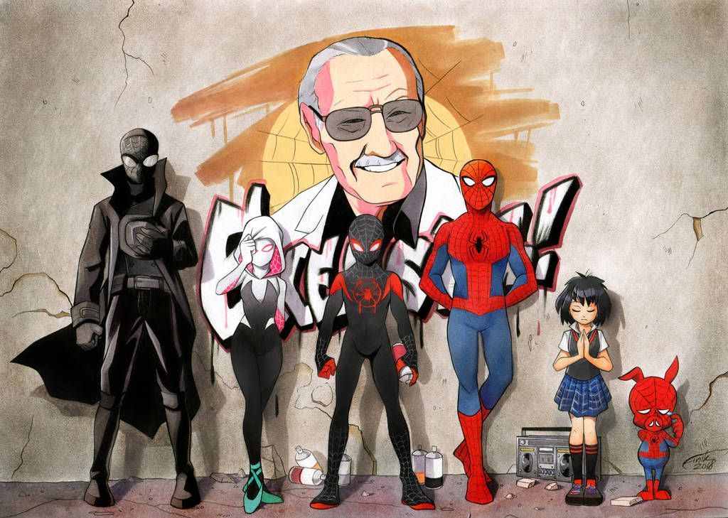 into the spider verse 2 - stan lee