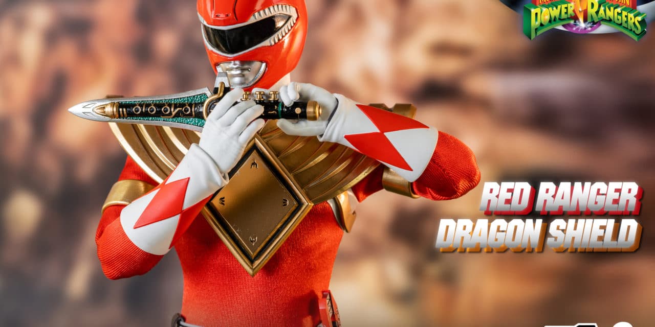 Three Zero Announces Mighty Morphin Power Rangers Red Ranger Dragon Shield  Figure - The Illuminerdi