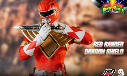 Three Zero Announces Mighty Morphin Power Rangers Red Ranger Dragon Shield Figure