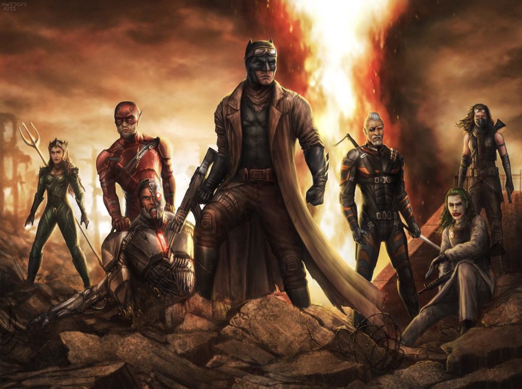 Justice League Snyder Cut Knightmare Team