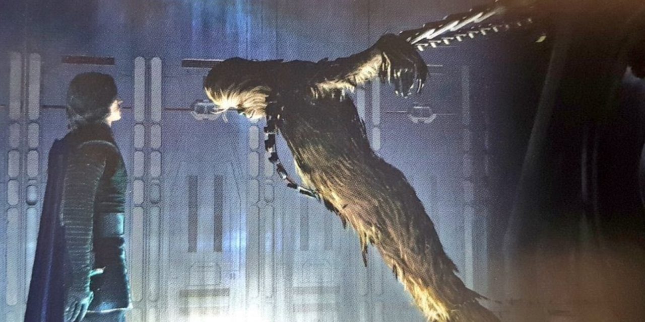New Star Wars Deleted Scene Reveal Shows Chewbacca Being Brutally Tortured By Kylo Ren