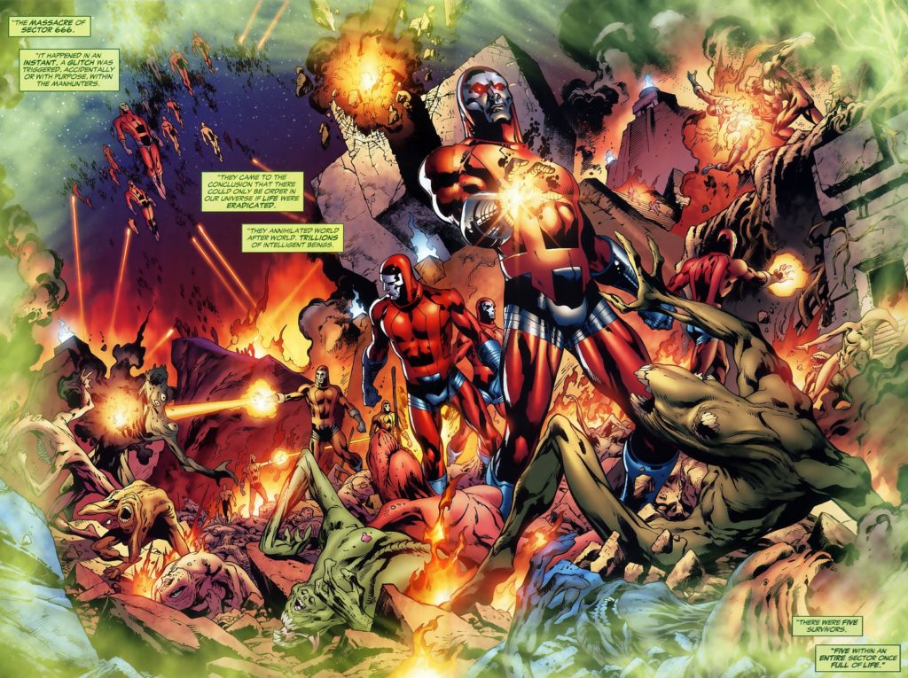 Green Lantern Corps Manhunters DC