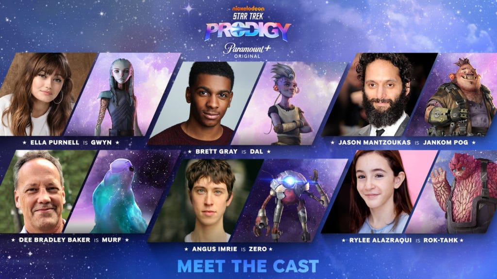 The Star Trek Prodigy Voice Cast