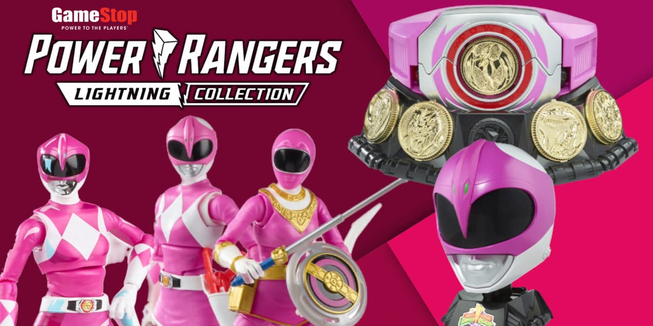 New Power Rangers Lightning Collection GameStop Pink Ranger Items Revealed