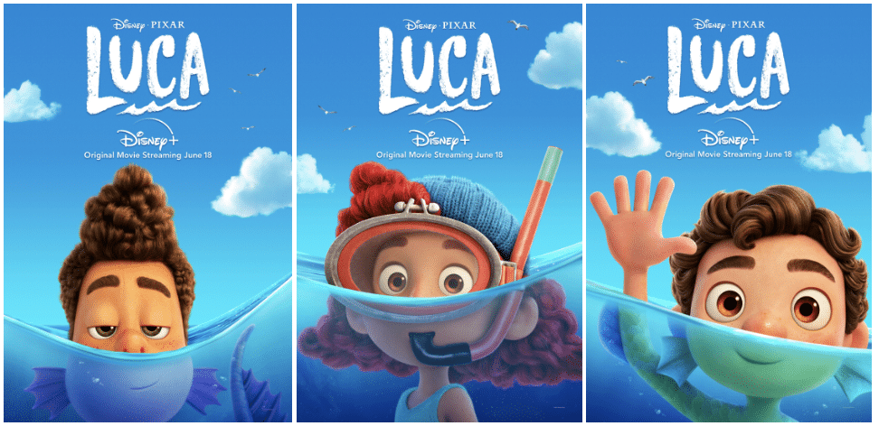 Disney/Pixar Luca - posters