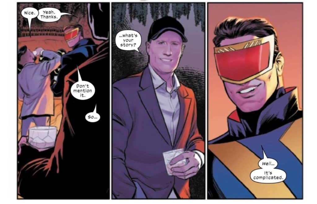 Marvel Studios Head Kevin Feige Makes A Surprise Appearance In Jonathan Hickman's X-MEN #21 - The Illuminerdi