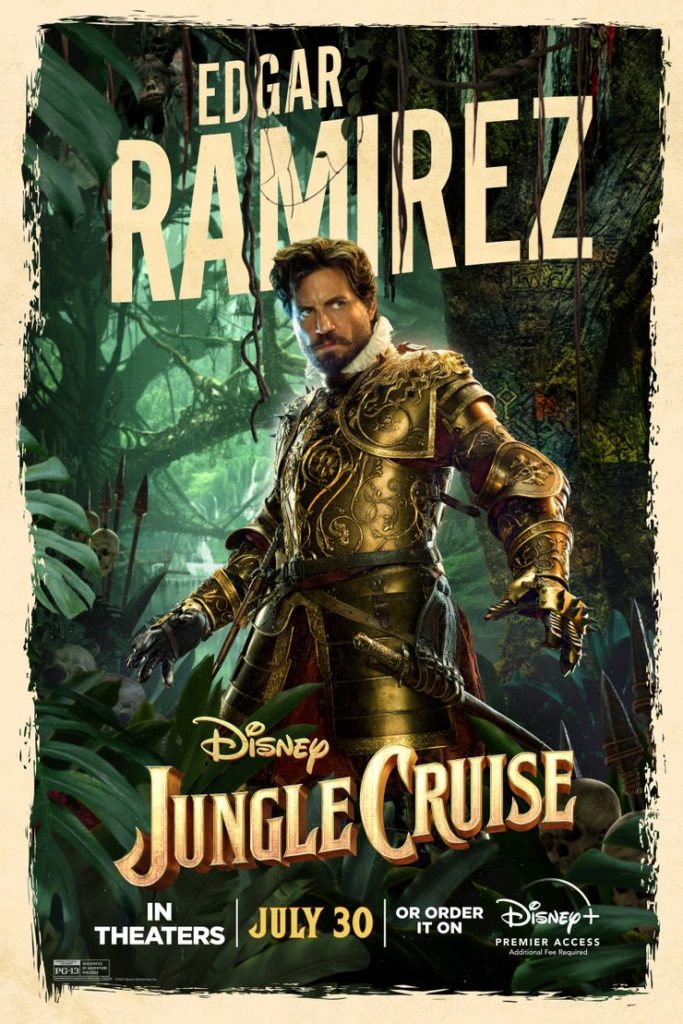 Jungle Cruise Stars Édgar Ramírez and Jack Whitehall Explain The Rich Characters Found In Disney's New Release - The Illuminerdi