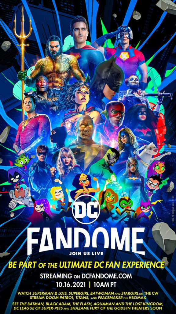 DC Fandome: Check Out The Mind-Blowing New 2021 DC Lineup Reveal And Poster - The Illuminerdi