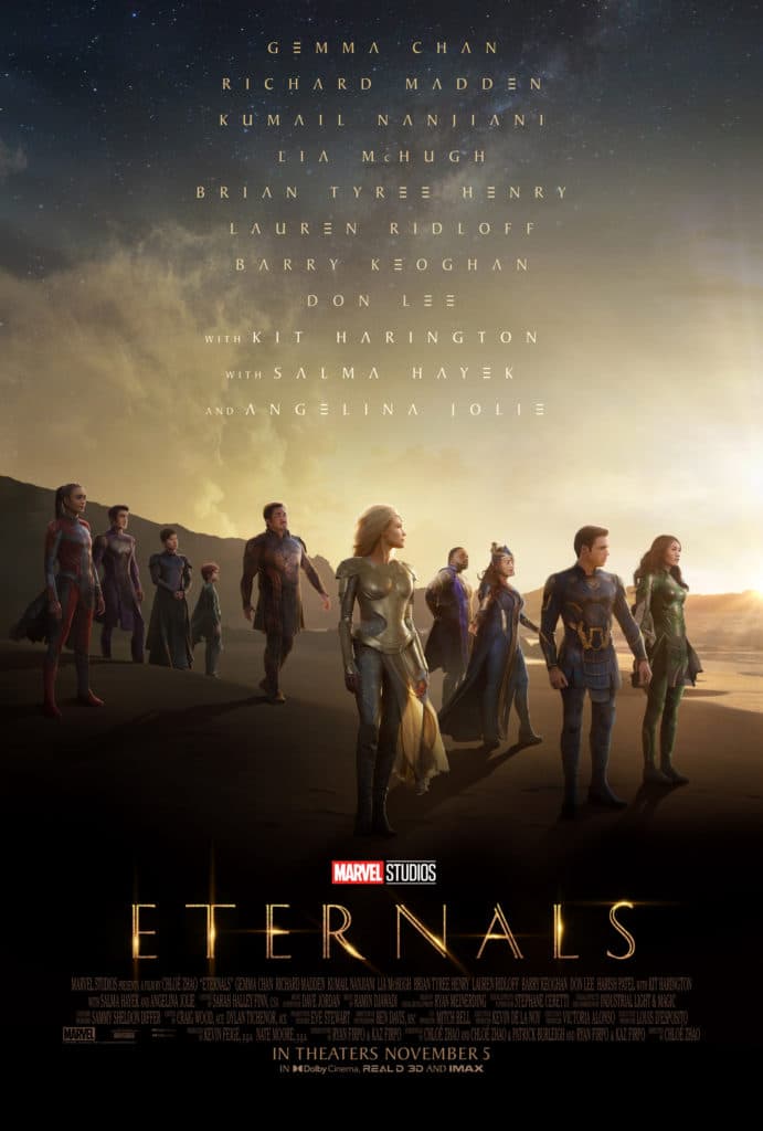 Eternals poster makkari Celestials