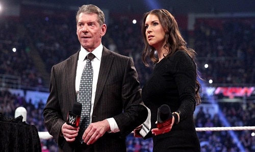 WWE Vince McMahon And Stephanie McMahon