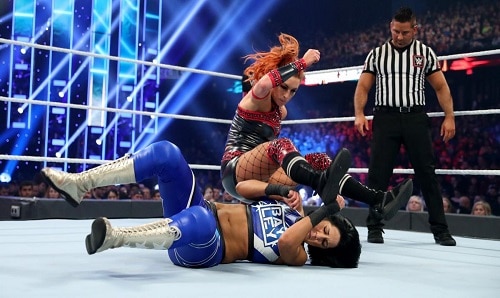 WWE Becky Lynch vs Bayley