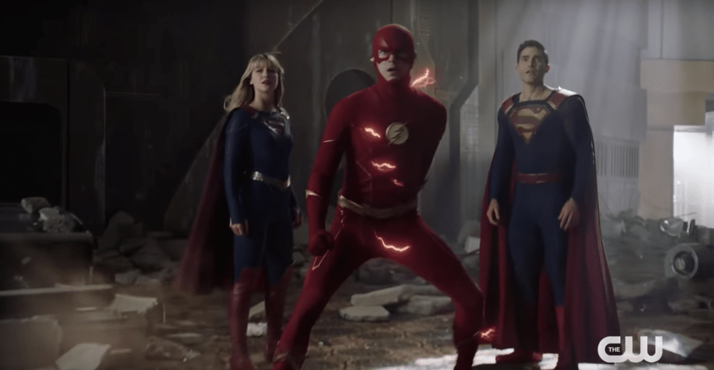 supergirl-the-flash-superman