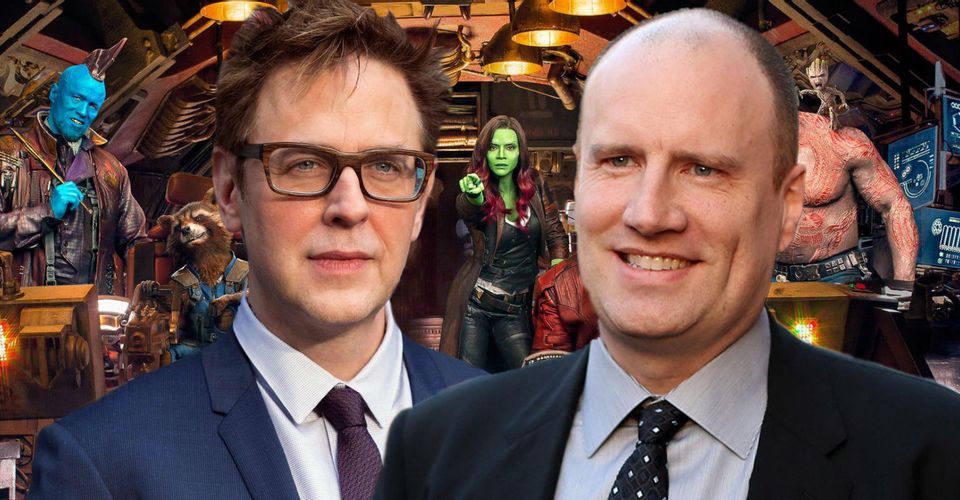 Kevin Feige and-James-Gunn Guardians of-the-Galaxy-3