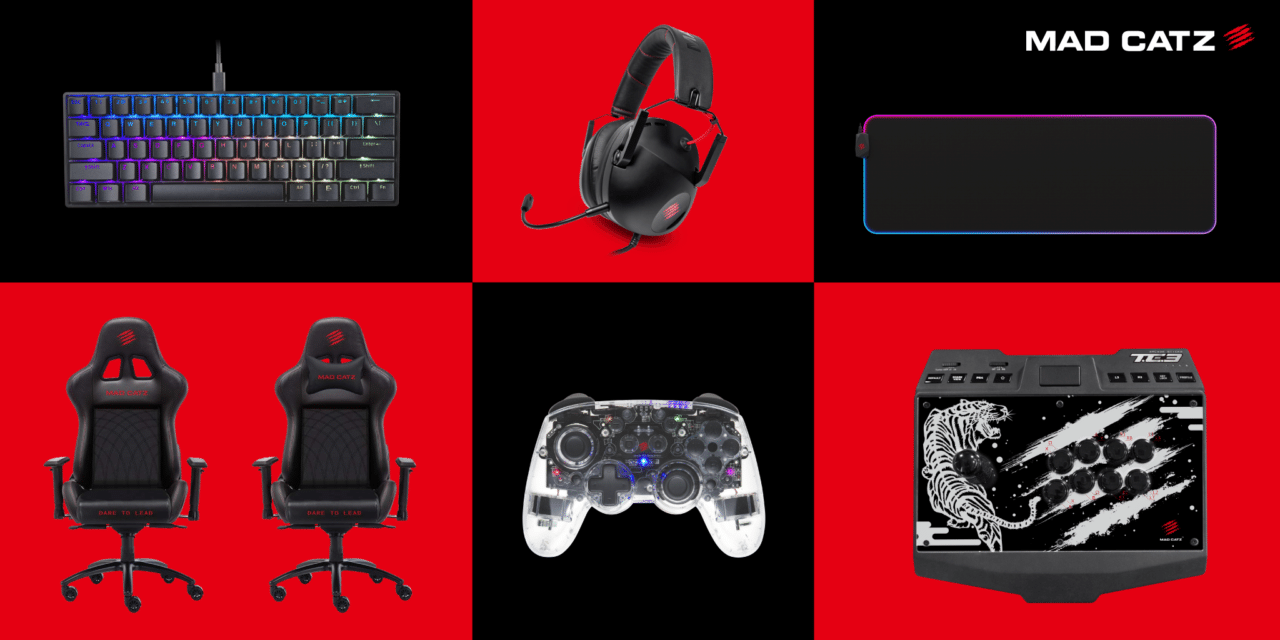 Mad Catz Introduces New Gaming Gear at CES 2022