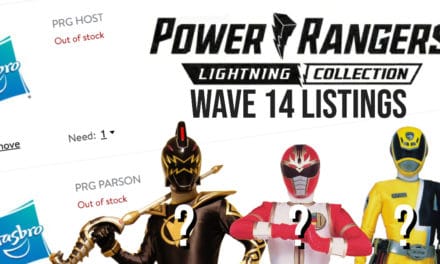 Upcoming Power Rangers Lightning Collection Wave Listings From Walmart