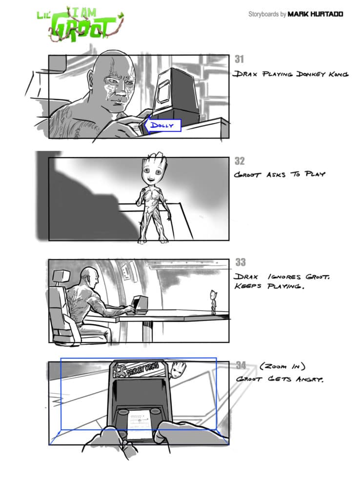 I Am Groot Storyboards Unveil 1st Look At Animated Series - The Illuminerdi