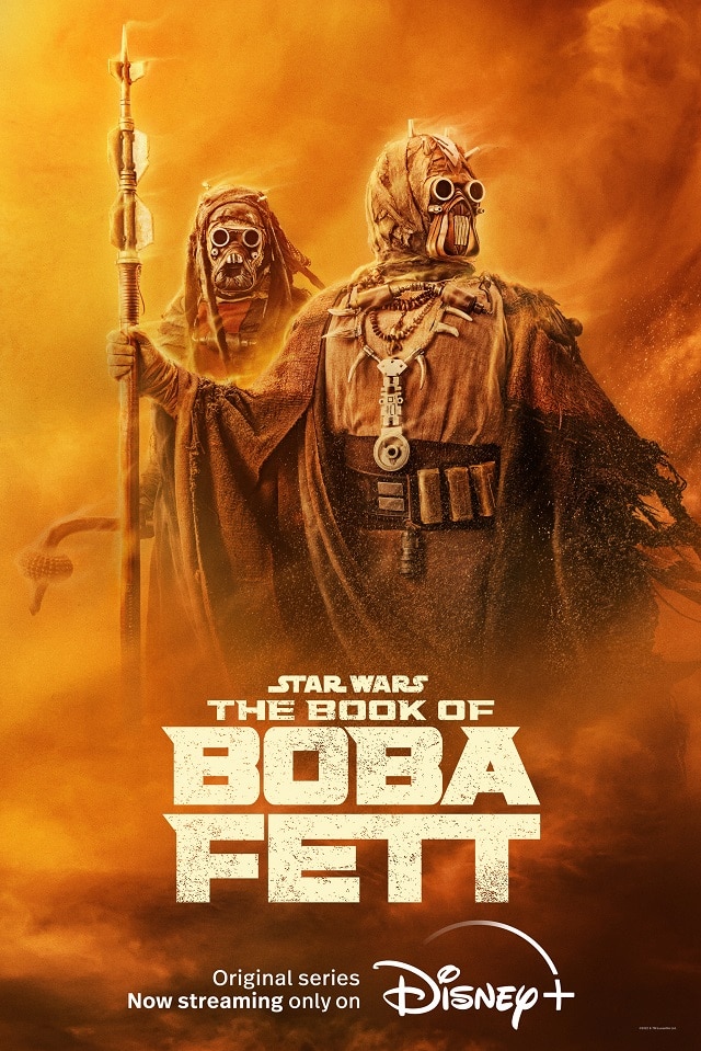 The Book of Boba Fett poster Tusken Raiders