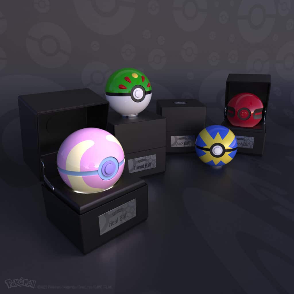 New Poké Ball Replicas Exclusively on Pokémon Center for Limited Time - The Illuminerdi