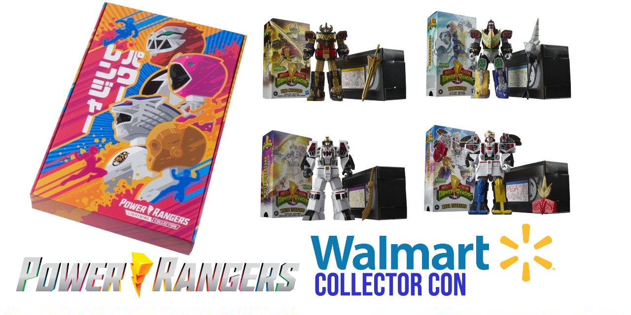 New Power Rangers Products Revealed at Walmart Collector Con