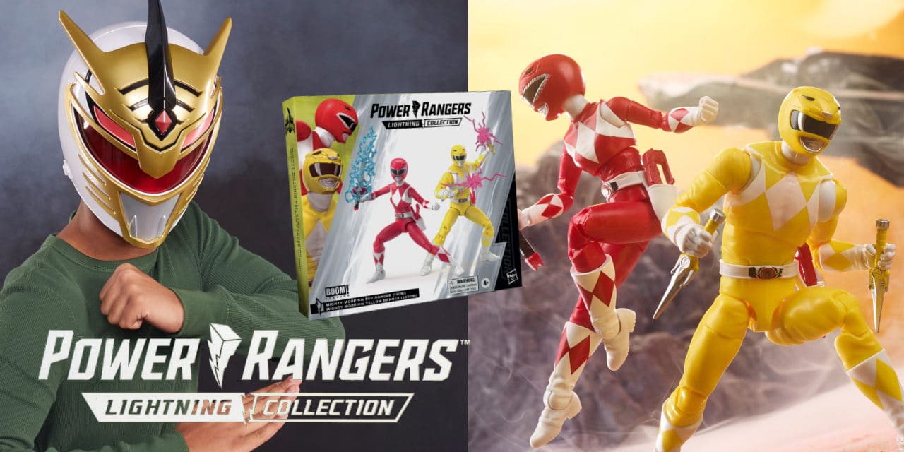 New Boom Studios Power Rangers Lightning Collection Items Revealed for GameStop