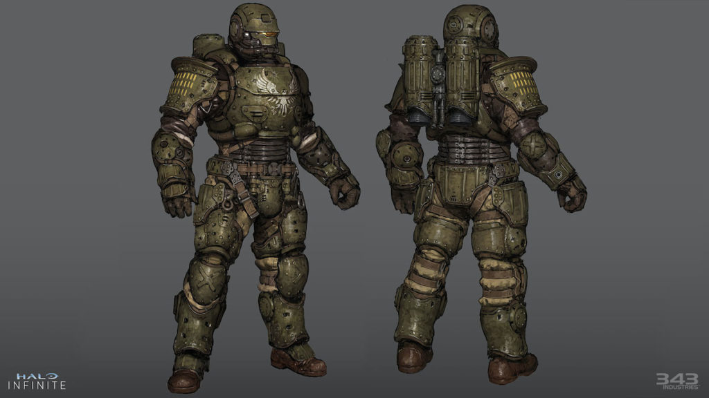 Halo Infinite Season 2 - Lone Wolves Armor Concept