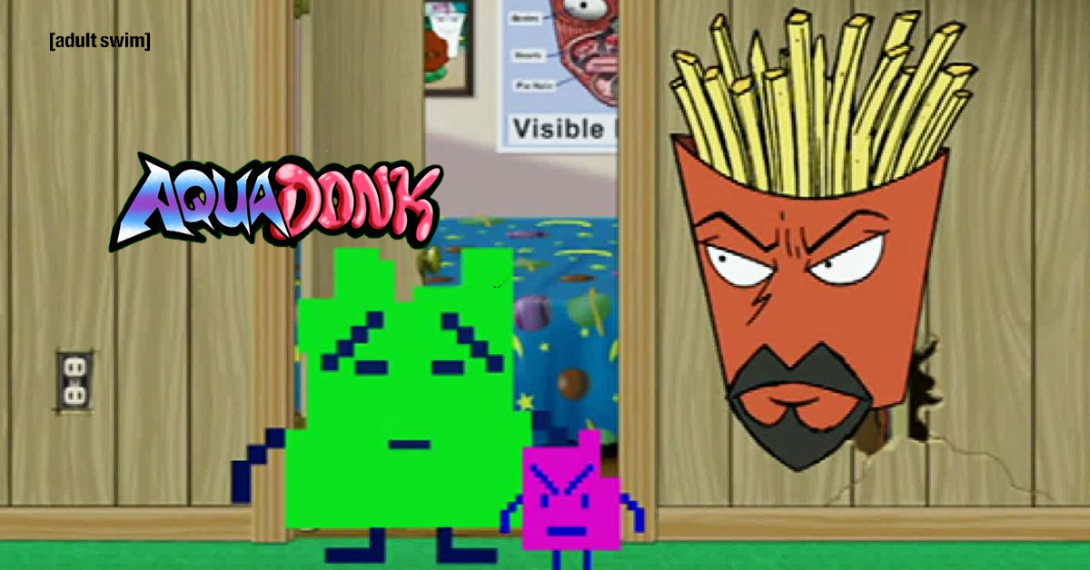Aqua Teen Hunger Force Villains Take The Lead in New Ridiculous Series Aquadonk Side Pieces