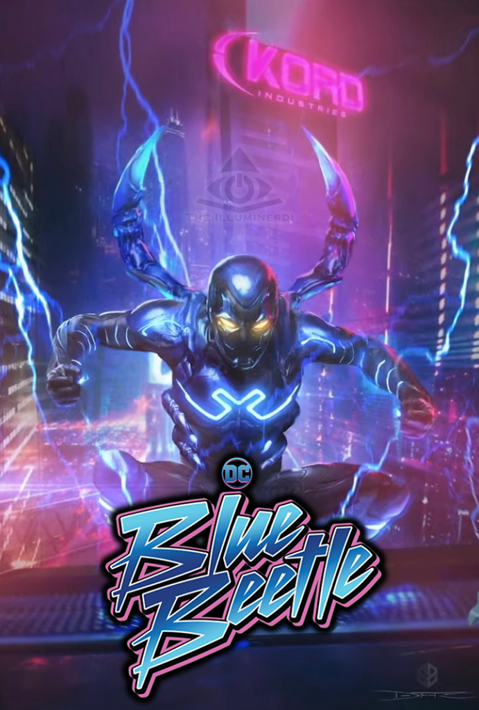 blue beetle poster concept